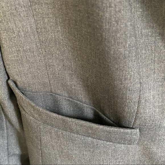 The Limited Collection Gray Button Front Blazer - Picture 3 of 7